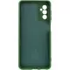Чохол Silicone Cover Lakshmi Full Camera (A) для Samsung Galaxy M14 5G Зелений / Dark green