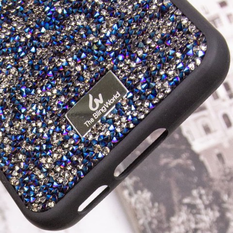TPU чохол Bling World Rock Diamond для Samsung Galaxy S23 Синій