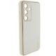 Шкіряний чохол Xshield для Samsung Galaxy S23 Білий / White