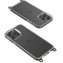 Чохол TPU Transparent with Straps для Apple iPhone 13 Pro Max (6.7") Fog