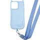 Чохол TPU GETMAN Cat with straps для Apple iPhone 16 Pro Max (6.9") Blue