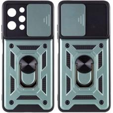Чохол Ummi Camshield Serge Ring для Xiaomi Redmi 12 / Poco M6 Pro 5G Зелений
