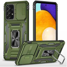 Ударостійкий чохол Camshield Army Ring для Samsung Galaxy A73 5G Оливковий / Army Green