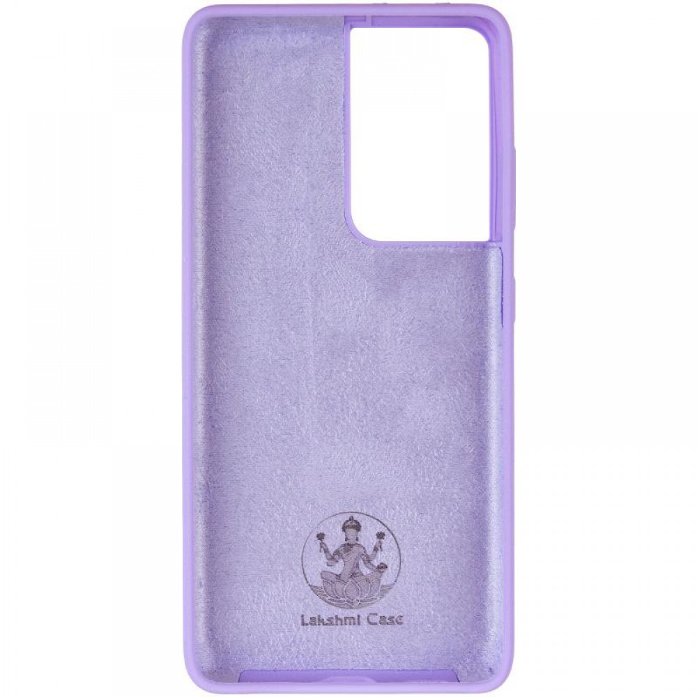 Чохол Silicone Cover Ummi Lakshmi (AA) для Samsung Galaxy S21 Ultra Бузковий / Dasheen