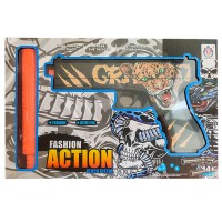 Пістолет на гідрогелевих кульках (орбізах) Gel Energy Laser Game Orange