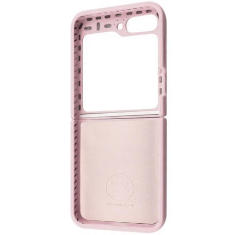 Чохол Foldables Silicone Cover Lakshmi (AAA) для Samsung Galaxy Z Flip6 / Flip7 FE Рожевий / Pink Sand