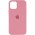 Чохол Silicone Case Full Protective (AA) для Apple iPhone 15 Pro (6.1") Рожевий / Light pink