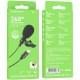 Мікрофон петличний Borofone BFK11 Elegant lavalier Lightning (2m) Black