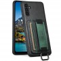 Шкіряний чохол Wallet case and straps для Samsung Galaxy A14 4G/5G Чорний / Black