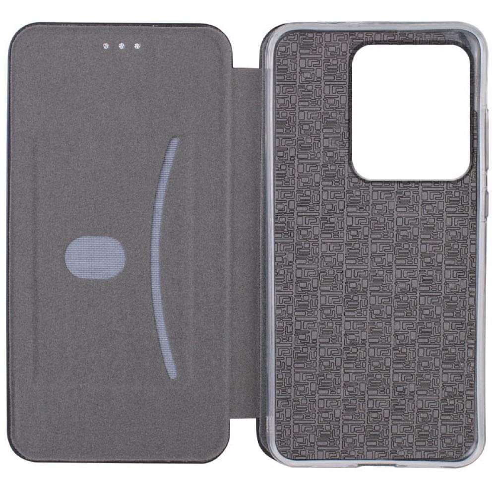 Шкіряний чохол-книжка Classy для Motorola Moto G75 5G Чорний