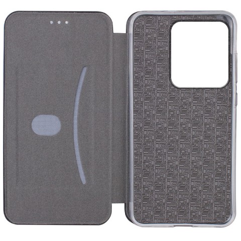 Шкіряний чохол-книжка Classy для Motorola Moto G75 5G Чорний