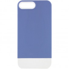 Чохол TPU+PC Bichromatic для Apple iPhone 7 plus / 8 plus (5.5") Blue / White