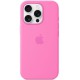 Чохол Silicone case (AAA) with Magsafe and Animation для Apple iPhone 16 Pro Max (6.9") Peony