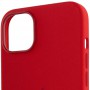 Чохол Silicone case (AAA) full with Magsafe для Apple iPhone 13 Pro (6.1") Червоний / Red