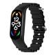 Ремінець Ocean Band для Xiaomi Mi Band 9/8 Чорний / Black