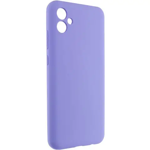 Чохол Silicone Cover Lakshmi Full Camera (AAA) для Samsung Galaxy A04e Бузковий / Dasheen