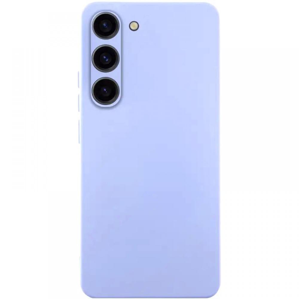 Чохол TPU GETMAN Liquid Silk Full Camera для Samsung Galaxy S23+ Бузковий / Light purple Чохол TPU GETMAN Liquid Silk Full Camera для Samsung Galaxy S23+ Бузковий / Light purple