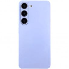 Чохол TPU GETMAN Liquid Silk Full Camera для Samsung Galaxy S23+ Бузковий / Light purple