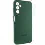 Чохол Silicone Cover Lakshmi Full Camera (AAA) with Logo для Samsung Galaxy A15 4G/5G / M15 5G Зелений / Cyprus Green