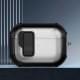 Футляр протиударний Locking Button для навушників Airpods Pro 3 Black
