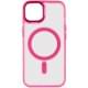 Чохол TPU Iris with MagSafe для Apple iPhone 12 Pro Max (6.7") Малиновий