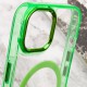 Чохол TPU Iris with MagSafe для Apple iPhone 14 (6.1") Салатовий
