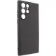 Чохол TPU GETMAN Liquid Silk Full Camera для Samsung Galaxy S24 Ultra Чорний / Black