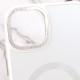 Чехол TPU+Glass Sapphire Midnight Open Camera with MagSafe для Apple iPhone 15 Plus (6.7")