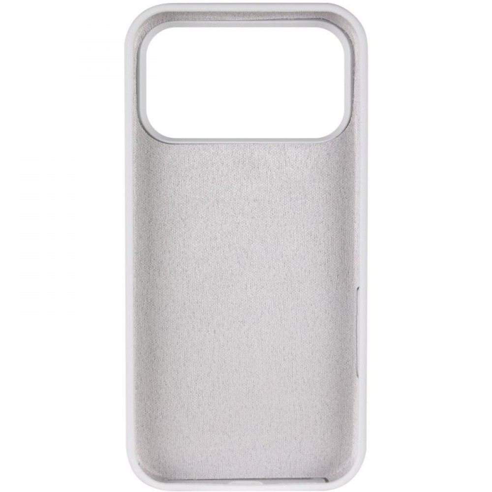 Чохол Silicone Case Full Protective (AA) для Apple iPhone 17 Pro (6.3") Білий / White