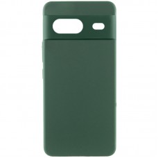 Чохол Silicone Cover Lakshmi Full Camera (AA) для Google Pixel 8a Зелений / Dark green