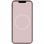 Чохол Silicone case (AAA) full with Magsafe and Animation для Apple iPhone 13 (6.1") Рожевий / Chalk Pink