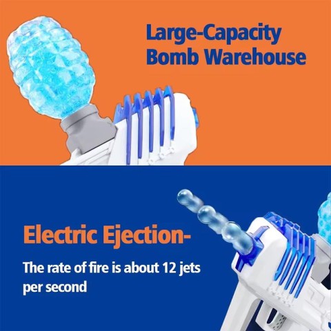 Пістолет на гідрогелевих кульках (орбізах) Gel Energy XS-873 Grey