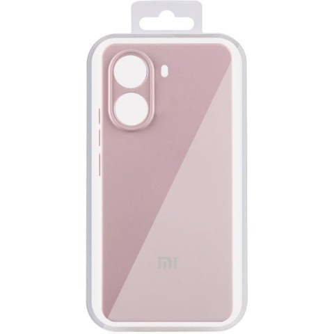 Чохол Silicone Cover Lakshmi Full Camera (AA) with logo для Xiaomi Poco X7 Pro Рожевий / Pink Sand