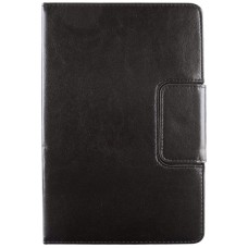 Універсальний шкіряний чохол-книжка для планшета 11" Чорний