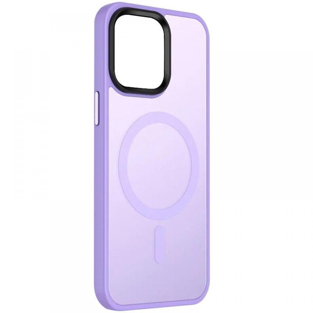Чохол Ummi Colorful with MagSafe для Apple iPhone 13 (6.1") Бузковий / Light Purple