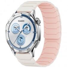 Ремінець Dual-color Magnetic для Smart Watch 22mm Starlight / Pink Sand