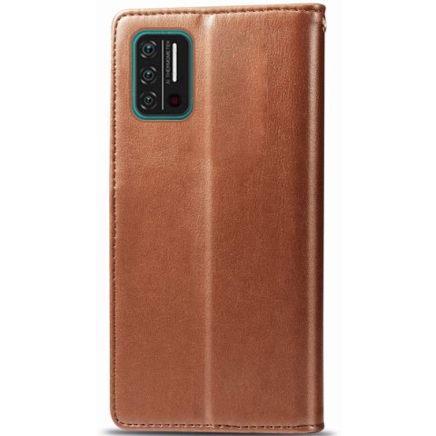 Шкіряний чохол-книжка GETMAN Gallant (PU) для Umidigi A7s Коричневий