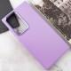 Шкіряний чохол Bonbon Leather Metal Style для Samsung Galaxy S23 Ultra Бузковий / Dasheen