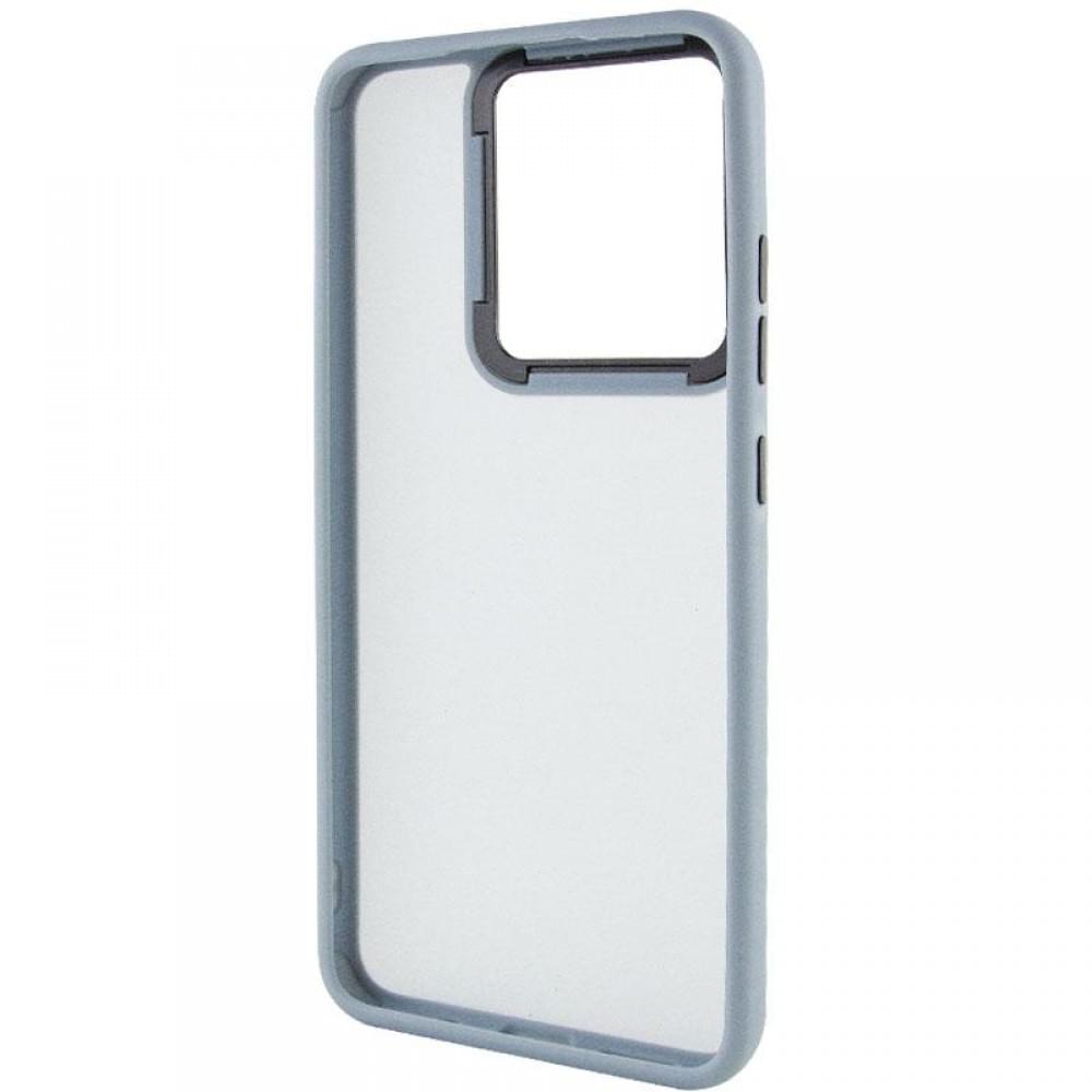 Чохол TPU+PC Lyon Frosted для Motorola Moto G86 5G Sierra Blue