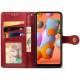 Шкіряний чохол книжка GETMAN Gallant (PU) для Samsung Galaxy A11 Червоний