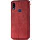 Шкіряний чохол-книжка GETMAN Cubic (PU) для Samsung Galaxy A10s Червоний