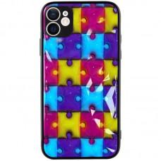 TPU+PC чохол Prisma Fluffie для Apple iPhone 12 (6.1") Puzzle