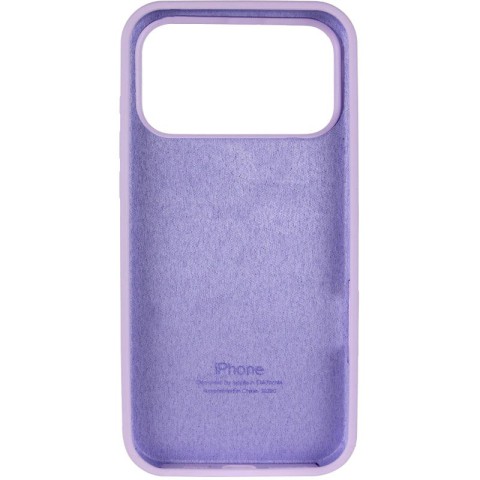 Чохол Silicone Case Full Protective (AA) для Apple iPhone 17 Pro (6.3") Бузковий / Lilac