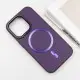 Шкіряний чохол SnapCase with MagSafe для Apple iPhone 14 Pro Max (6.7") Dark Purple