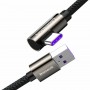 Дата кабель Baseus Legend Series Elbow USB to Type-C 66W (2m) (CATCS-C01) Black