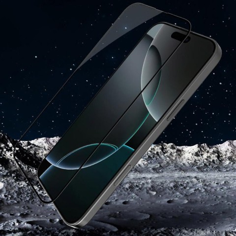 Захисне скло Nillkin (CP+ max 3D) (full glue) для Apple iPhone 16 Pro Max (6.9") Чорний