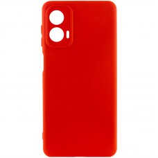 Чохол TPU GETMAN Liquid Silk Full Camera для Motorola Moto G24 Червоний / Red