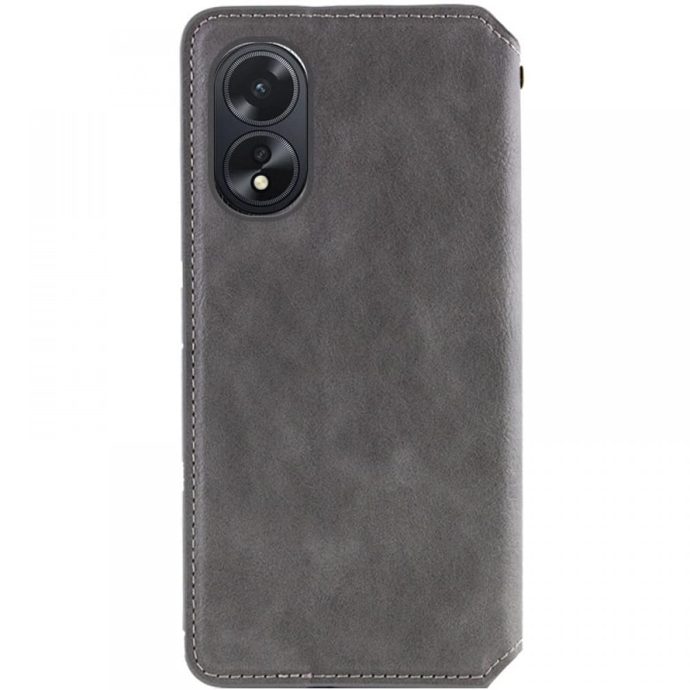 Кожаный чехол-книжка GETMAN Cubic (PU) для Oppo A58 4G