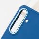 TPU чохол Bonbon Metal Style для Samsung Galaxy S24 Синій / Denim Blue