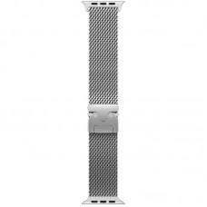 Ремінець Milanese Loop New Design для Apple Watch 42/44/45/46/49mm Silver